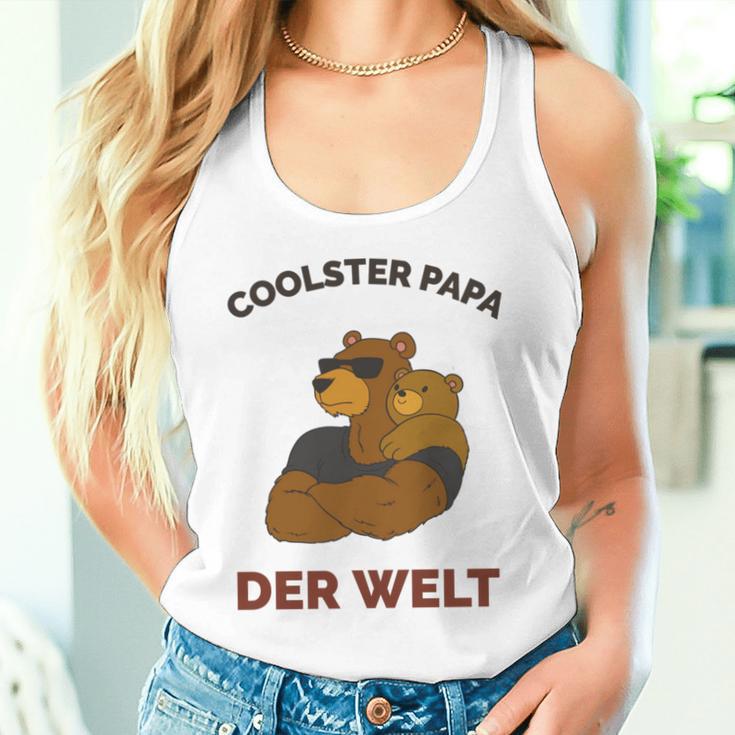 Coolster Papa Der Weltater Outfitatertag Bester Papa Tank Top