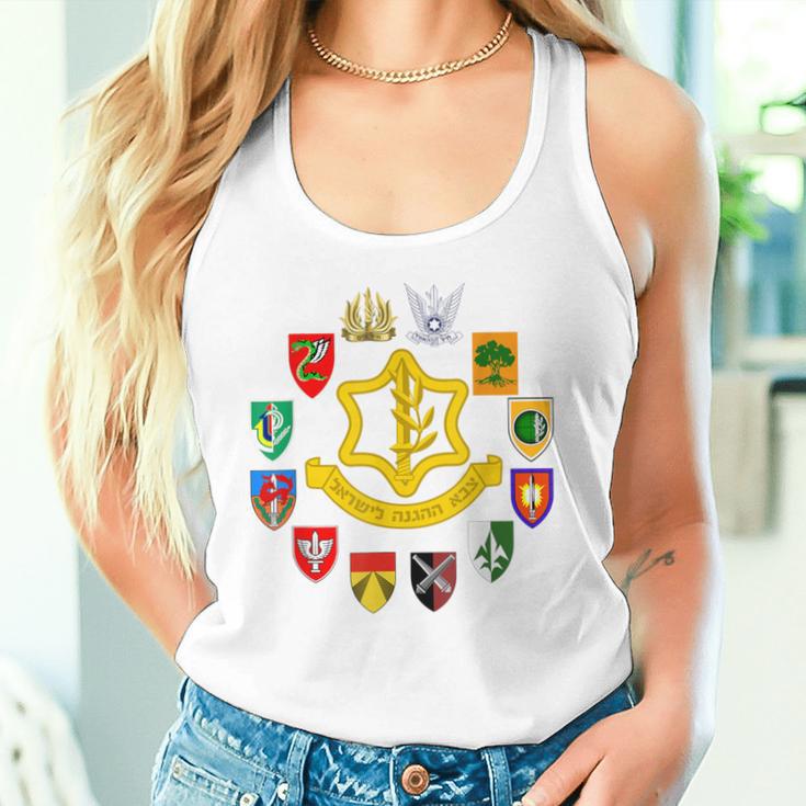 Fdi Fuerzas De Defensa Israel Ejército Israelí Unidades Militares Israelíes Camiseta sin mangas