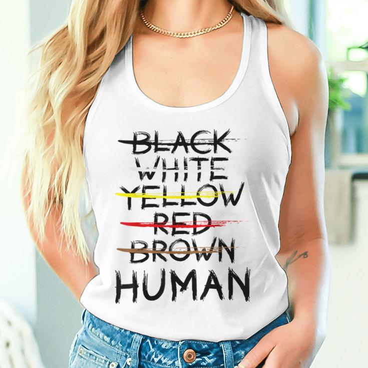 Gegen Rassismus No Racism Human Tank Top