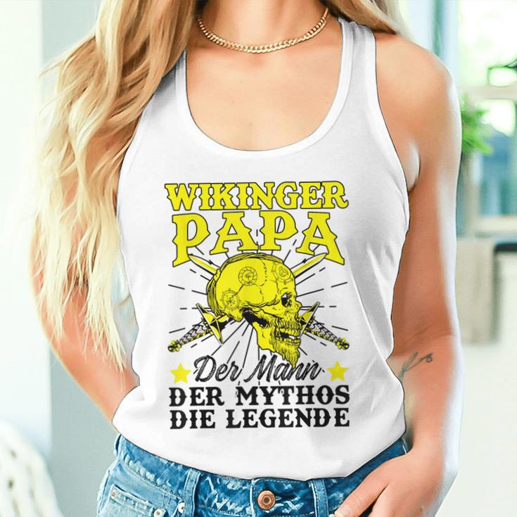 Herren Wikinger Papaateratertag Mann Mythos Legendeiking Tank Top