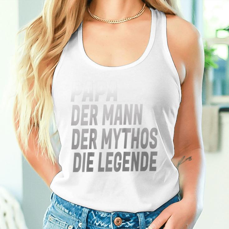 Herrenatertagsgeschenk Papa &Ater Atertag Spruch Raglan Tank Top