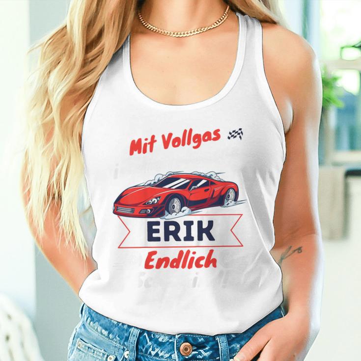 Kinder Endlich Schulkind Erik Personalised First Day Of School 2024 Tank Top