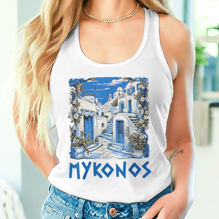 Mykonos Souvenir Mykonos Greece Mykonos Tank Top