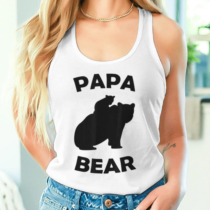 Papa Bear Baby Cub Für Papa Zumatertag Tank Top