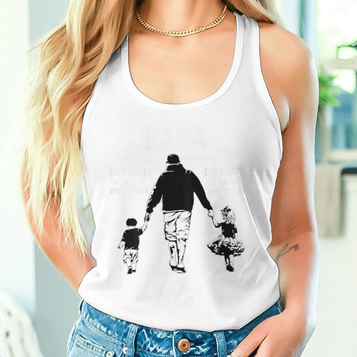 Papa Der Erste Held Eines Sohnes Erste Liebe Einer Tochter Tank Top