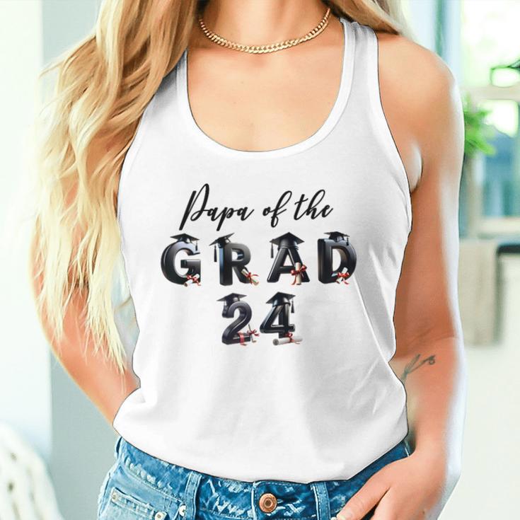 Papa Der Graduate Classon 2024 Raglan Tank Top