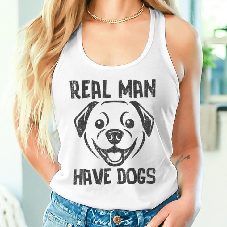 Real Have Dogs Hunde Hunde Papa Dog Geschenkidee Tank Top