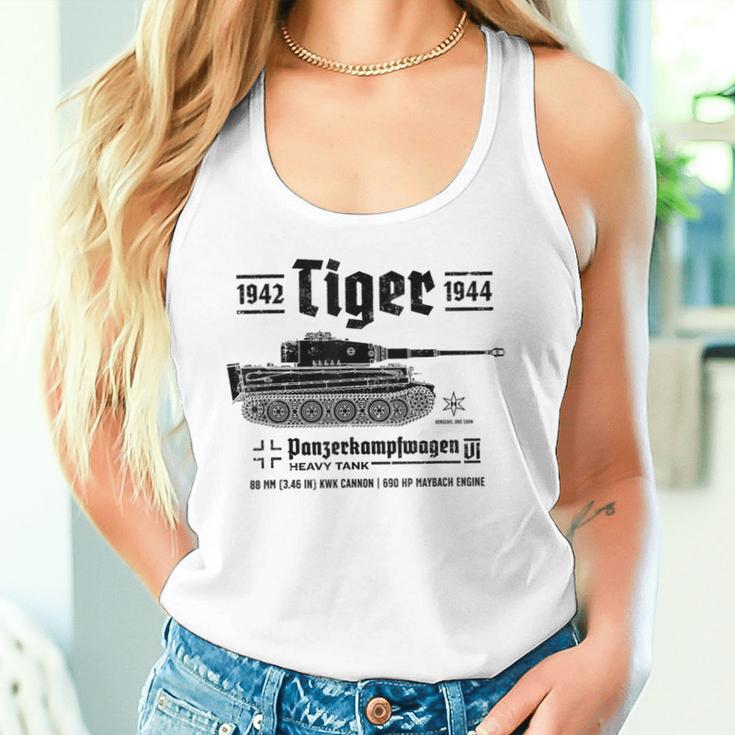 Tiger Panzer Pzkpfwi World War 2Intage Tank Top