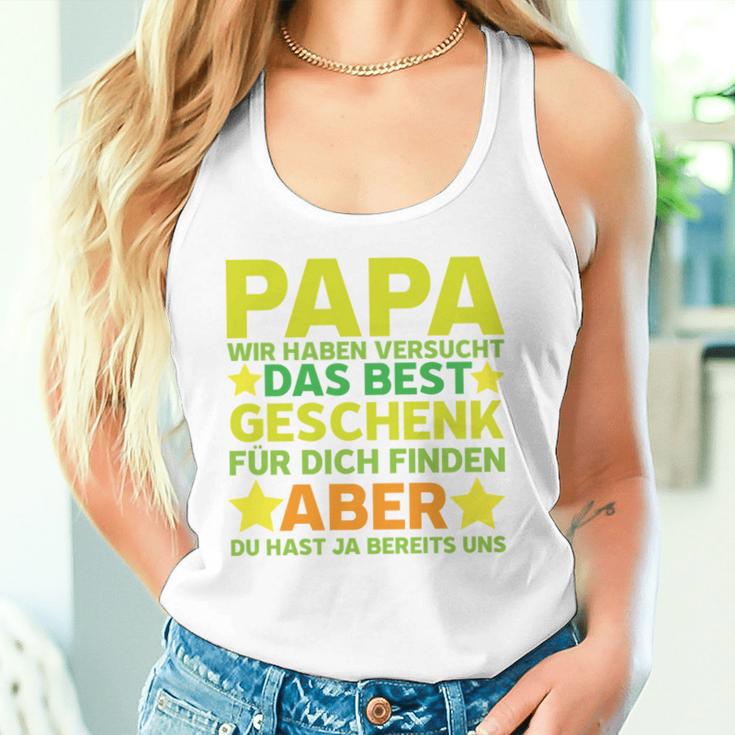 Vater Papaatertag Herrentag Tochhter Tank Top