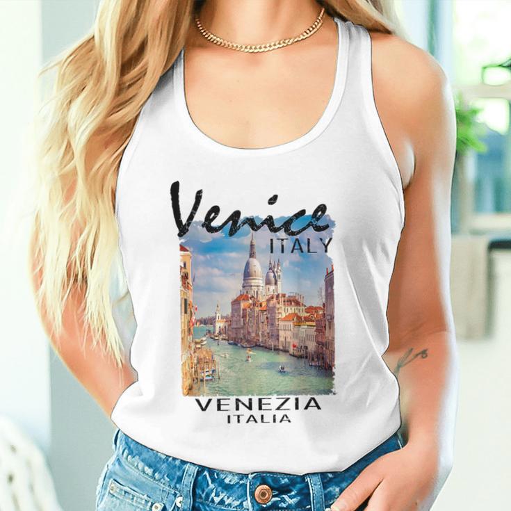 Débardeur Venise Italie Souvenir Vintage - Canals Gondole Architecture Historique Européenne Pour Femmes
