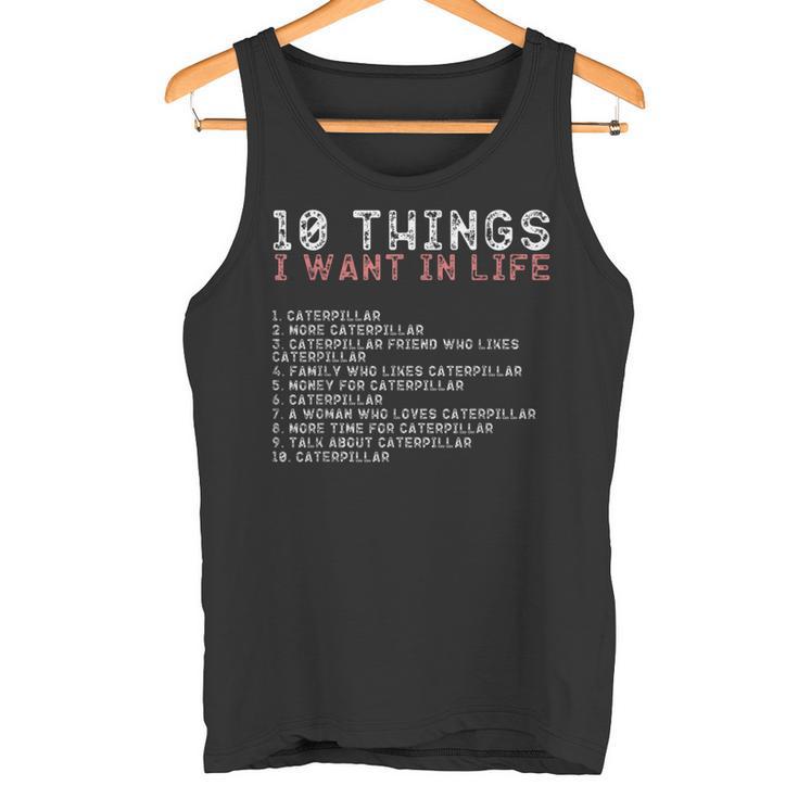 10 Cosas Que Quiero En Miida Camisas Caterpillar Amantes Hombres Camiseta sin mangas