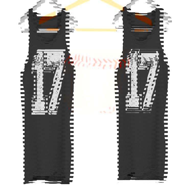 17 Cumpleaños 17 Años Béisbol Chicos Niñas Amor El Camiseta sin mangas