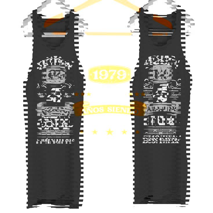 45 Años Cumpleaños Regalo Hombre Hecho En 1979 Hombre 1979 Camiseta sin mangas