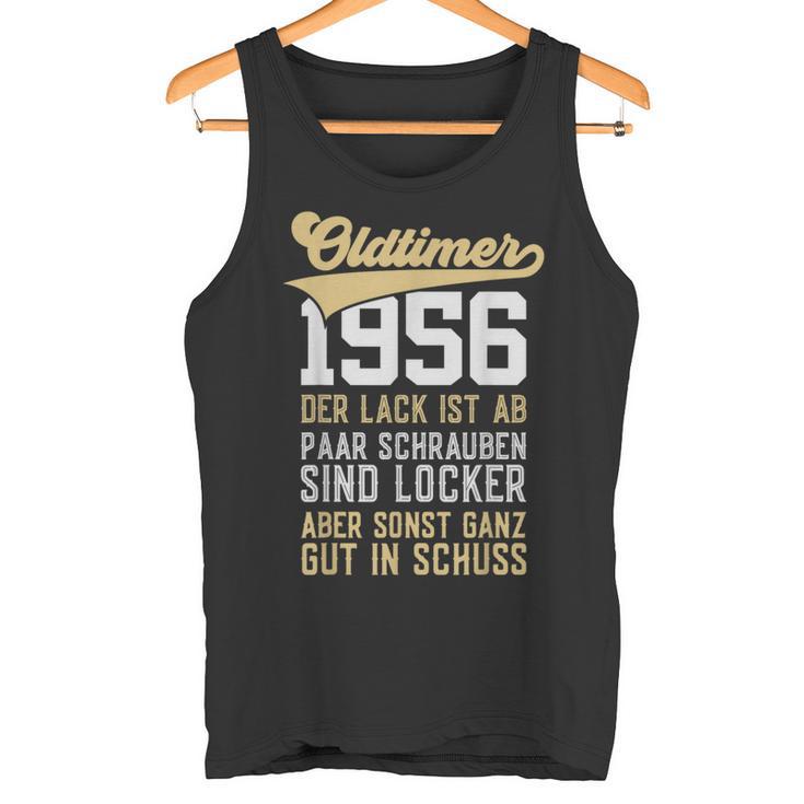 67 Jahre Oldtimer 1956 Der Lack Ist Ab Lustig 67 Geburtstag Tank Top