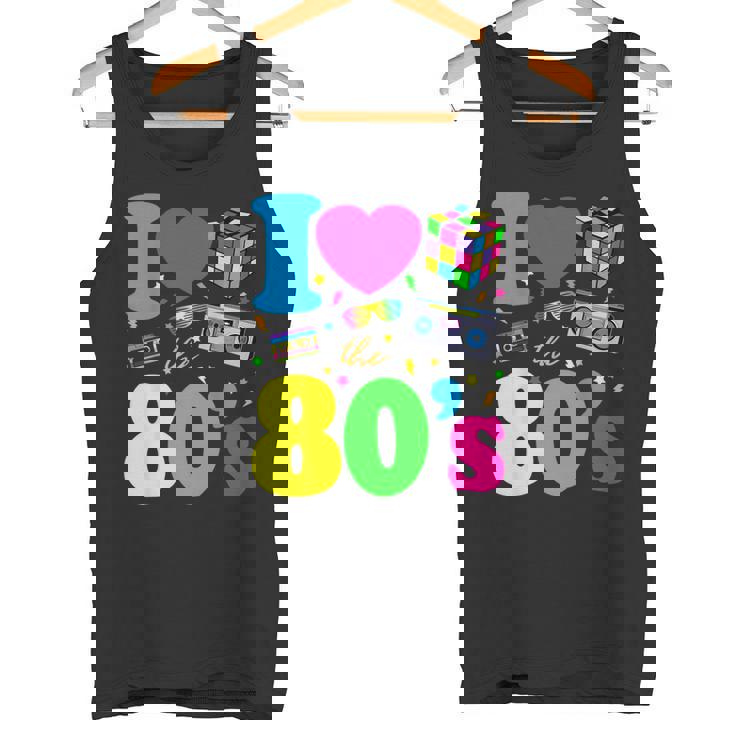 80 Me Encantan Los 80 Intage Retro Camiseta sin mangas