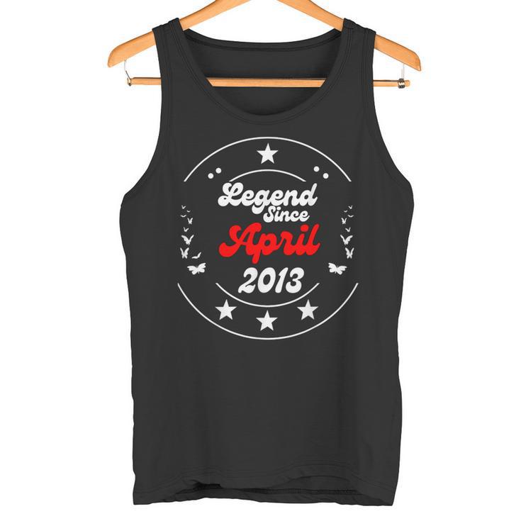 Abril 2013 Cumpleaños Leyenda Hombre Niño Desde Abril 2013 Camiseta sin mangas