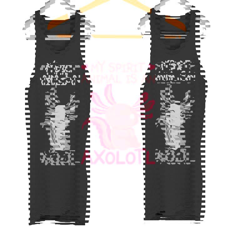 Ajolote Animal Lindo Anfibio Exótico Salamandra Axolotl Camiseta sin mangas
