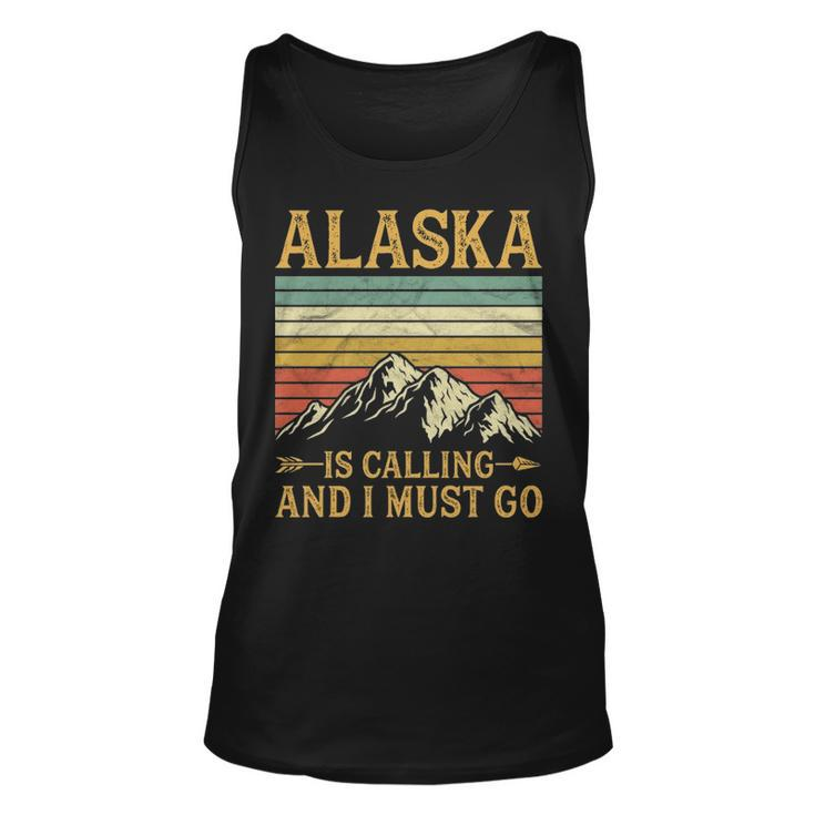 Alaska Is Calling And I Must Go Tank Top
