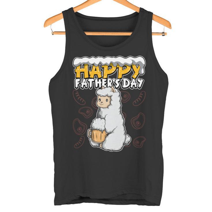 Alles Gute Zumatertag Ich Liebe Meinen Papa Lama Tank Top