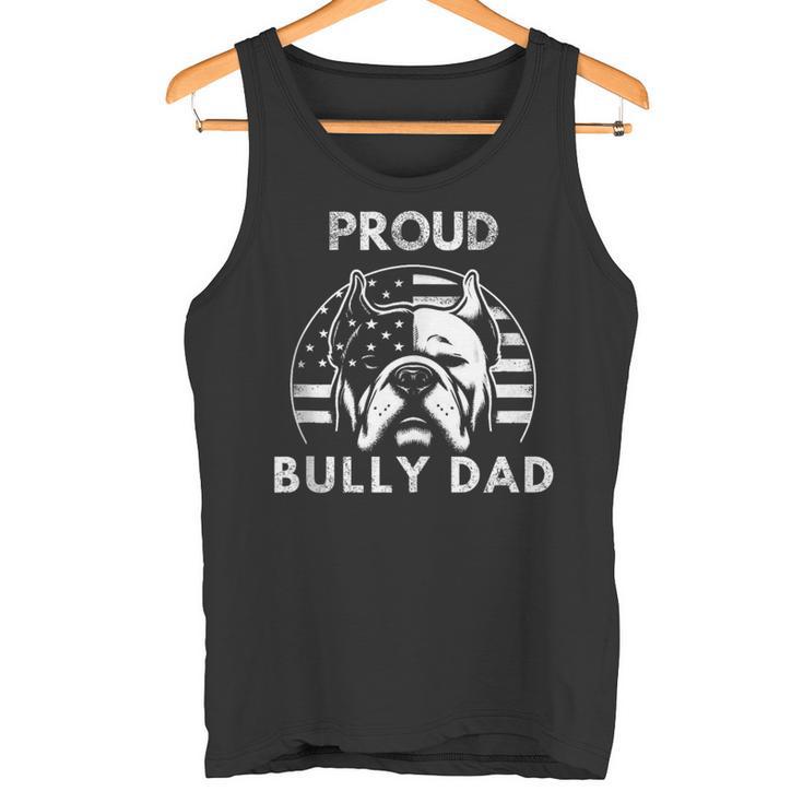 American Bully Xl Unterstützung Der Rasse Stolzer Bully Papa Tank Top