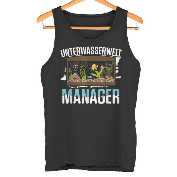 Aquarium Owner Underwater World Manager Aquarium Tank Top