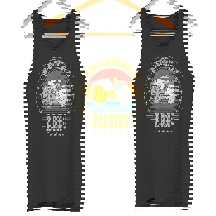 Ascendido A Padrino 2023 Anunciar Abuelos Primerizos Papa Camiseta sin mangas