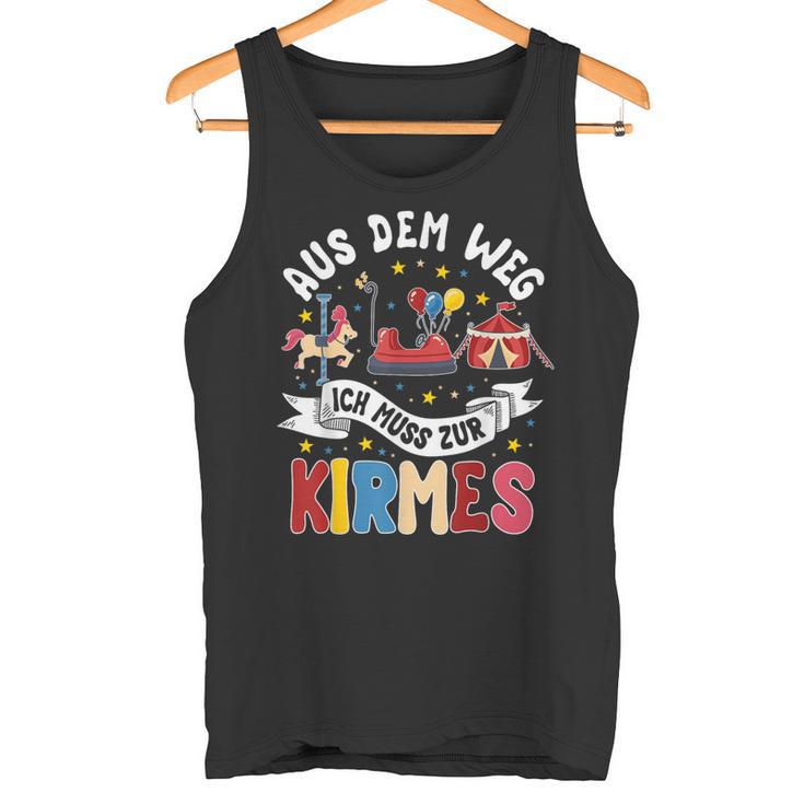 Aus Dem Weg Ich Muss Zur Kirmes S Tank Top