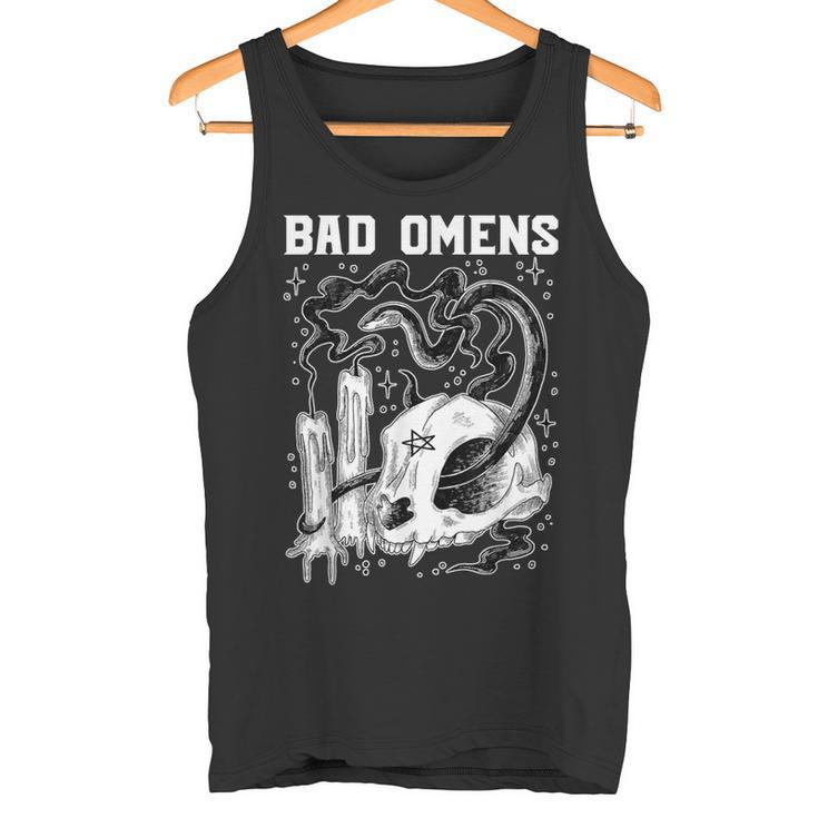 Bad Omen Snake And Skull Bad Omen Tank Top