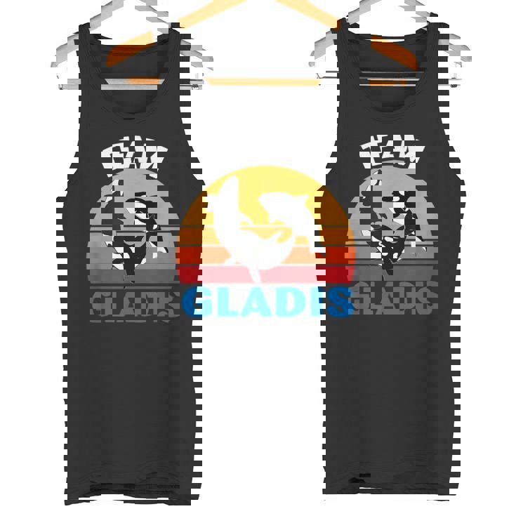 Barco Divertido Team Gladis Orca Whale Camiseta sin mangas