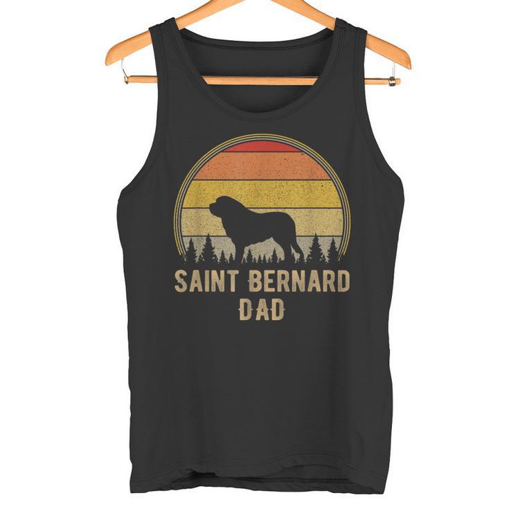 Bernhardiner Hund Papaintage Bernhardiner Liebhaber Tank Top