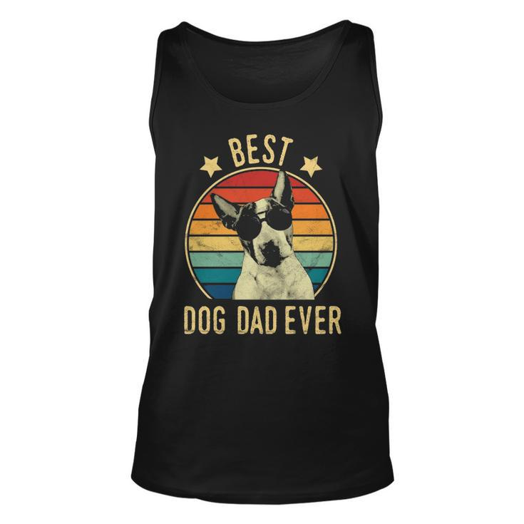 Best Dog Dad Ever Bull Terrier Father's Day Gif Tank Top