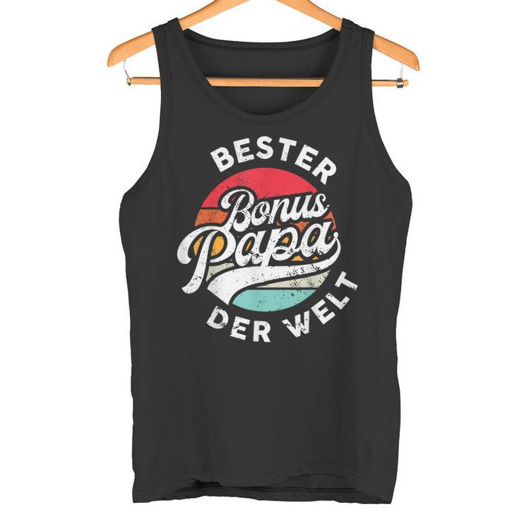 Bester Bonus Papa Der Weltintage Stepfather Father's Day Tank Top