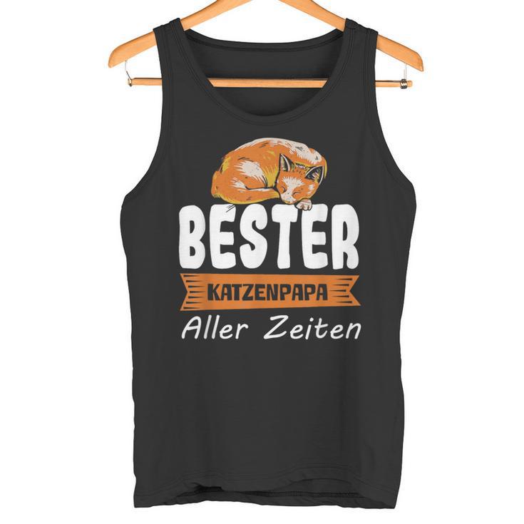 Bester Katzenpapa Aller Zeit Tank Top