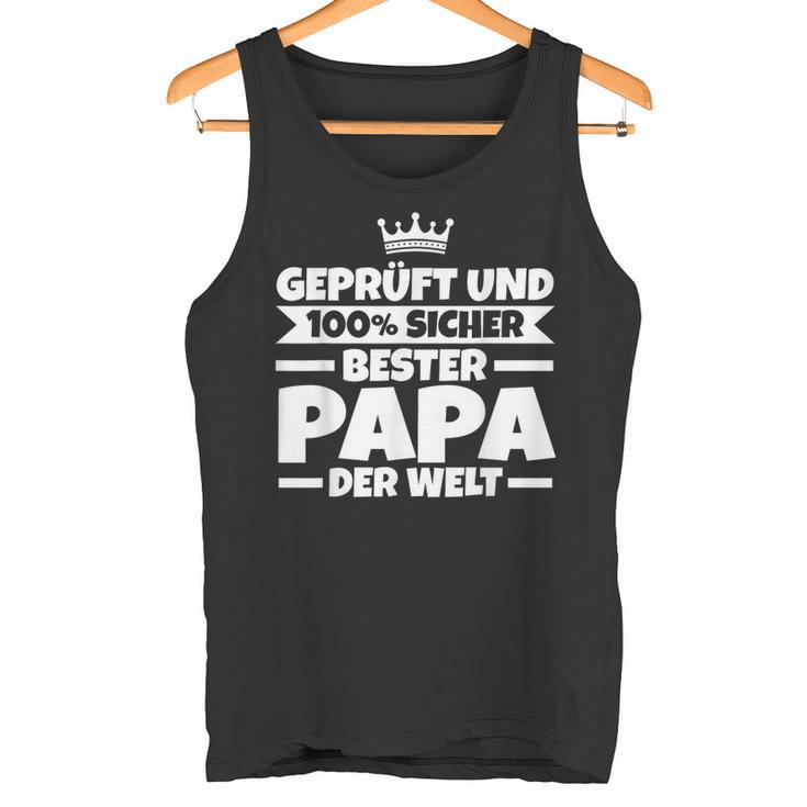 With Bester Papa Der Welt Tank Top