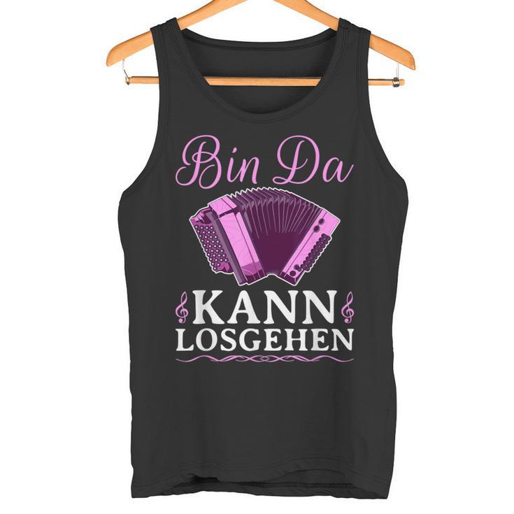 Bin Da Kann Losgehen Styrian Harmonica Squeeze S Tank Top