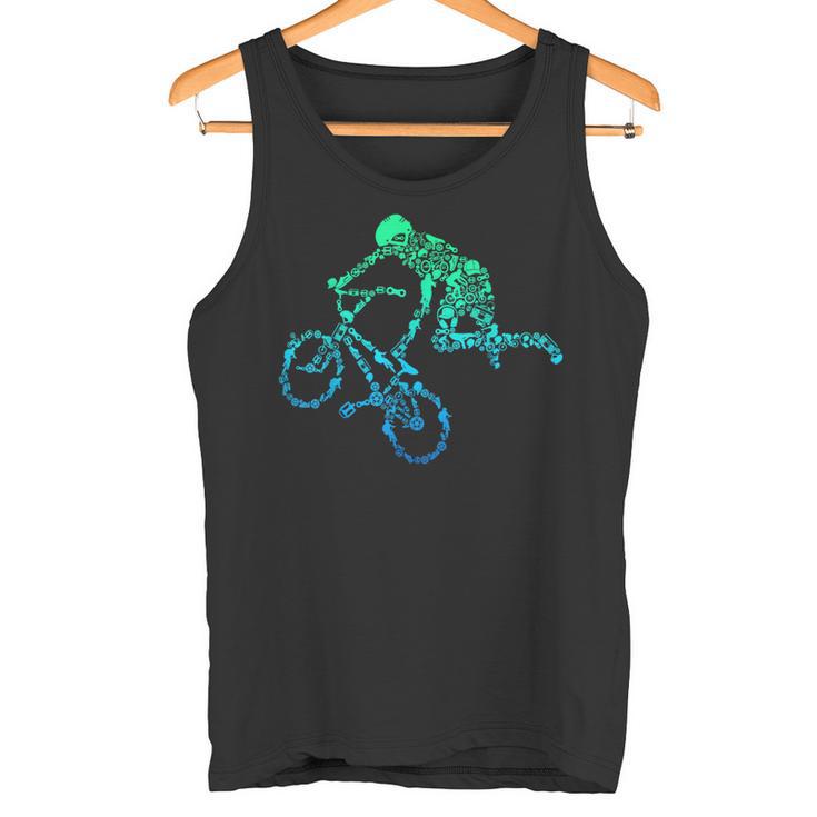 Bmx Stunt Dirt Bike Freestyle Driver Tank Top