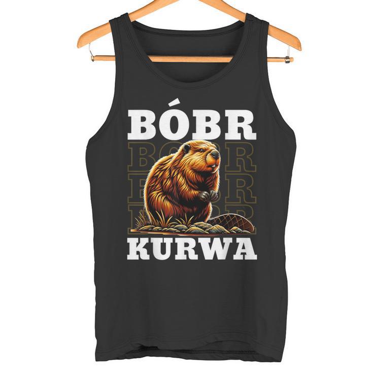 Bobr Kurwa Bober Bobr Meme Tank Top