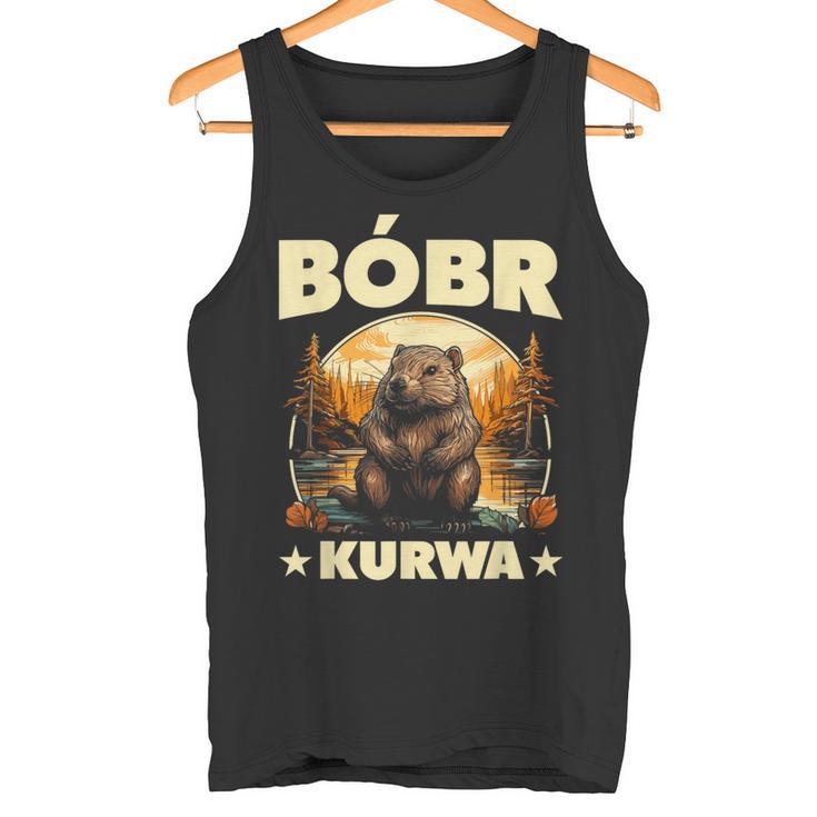 Bobr Kurwa Meme Bober Bobr Tank Top