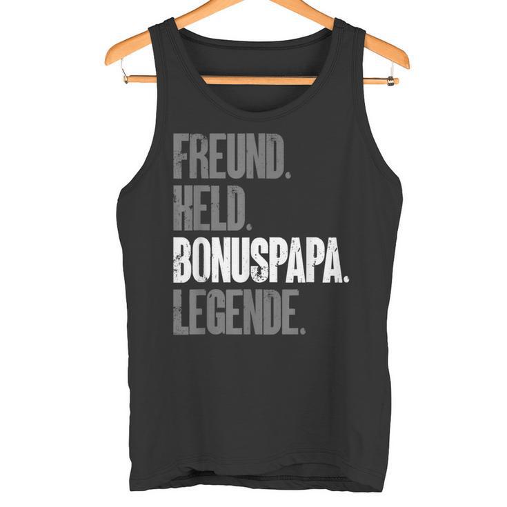 Bonuspapa Bester Stiefpapa Stiefvater Bonus Papa Tank Top