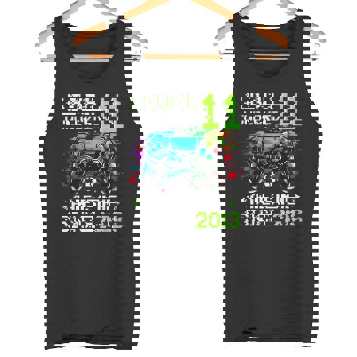 Boy Level 11 -Ideojuego Desbloqueado Para Cumpleaños Número 11 Camiseta sin mangas