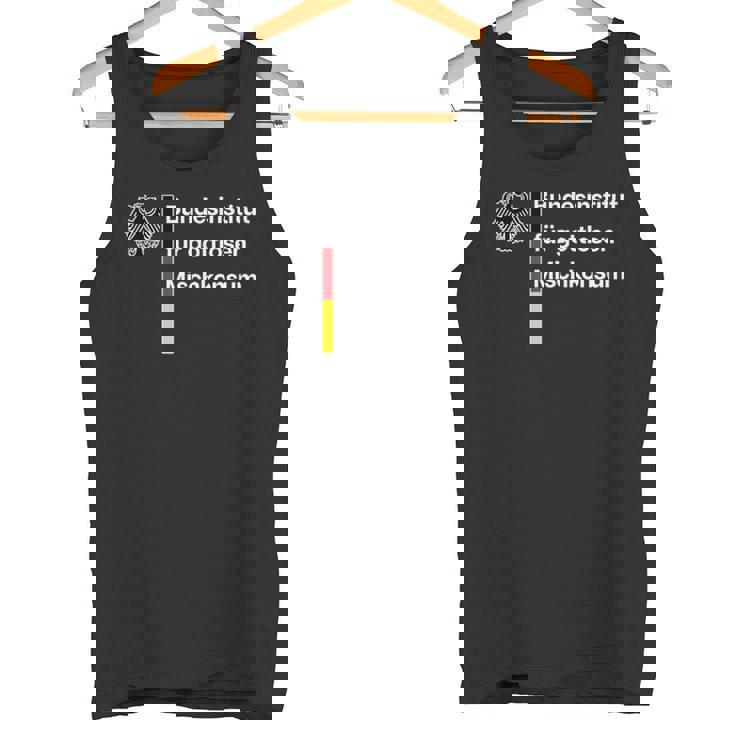 Bundesinstitut Für Gottlosen Mischkonsum Gottloser Ironie Tank Top