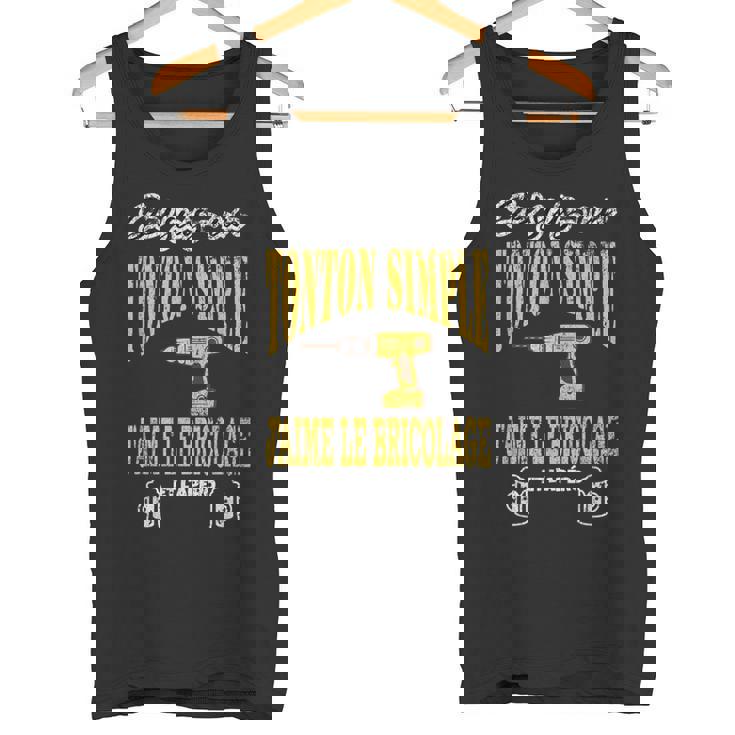Cadeau Pour Un Tonton Bricoleur Apéro Bière Bricolage Humour Débardeur e