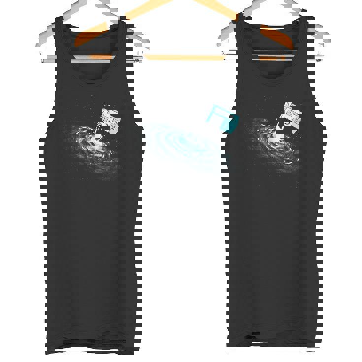 Camisa De Laía Láctea Galaxia Juego De Palabras Astronomía Amantes Del Espacio Astronauta Camiseta sin mangas