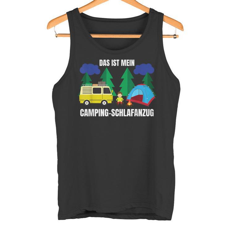 Camping Pyjamas Caravan Tent Tank Top