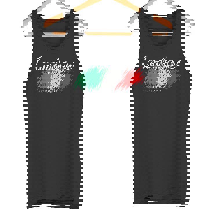 Campobasso Italia Bandera Italia Souvenir Regalo A Juego Italiano Camiseta sin mangas
