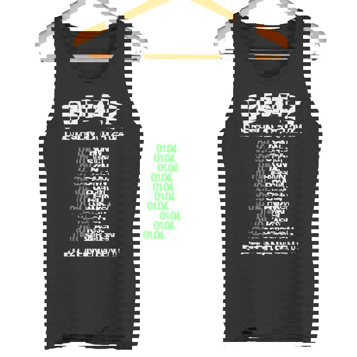 Cannabis Legalisierung Bubatz Legal Deutschland Tour 2024 Tank Top
