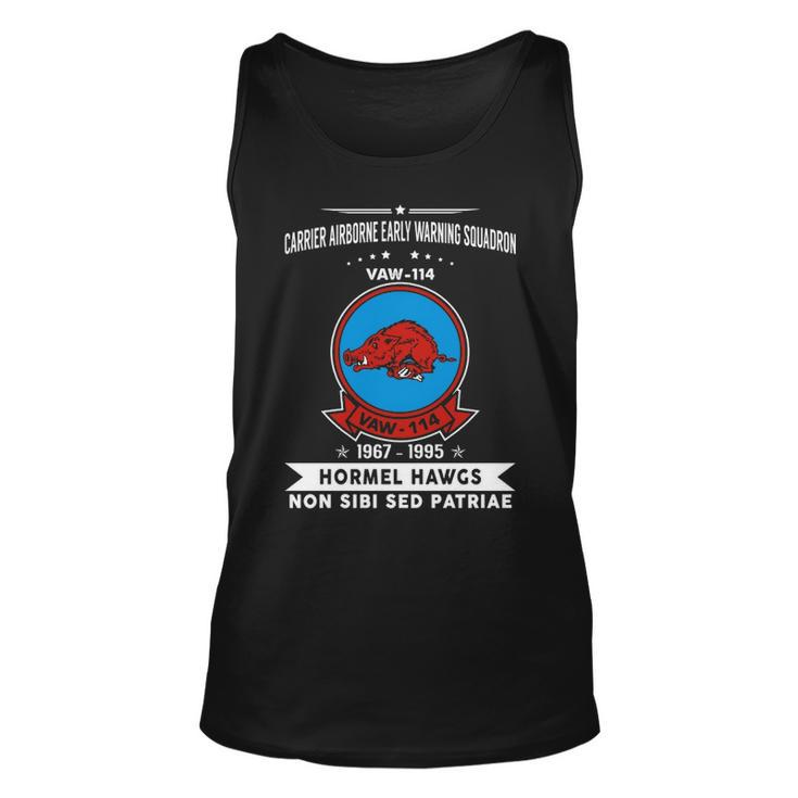 Carrier Airborne Early Warning Squadron 114 Vaw 114 Caraewron Tank Top