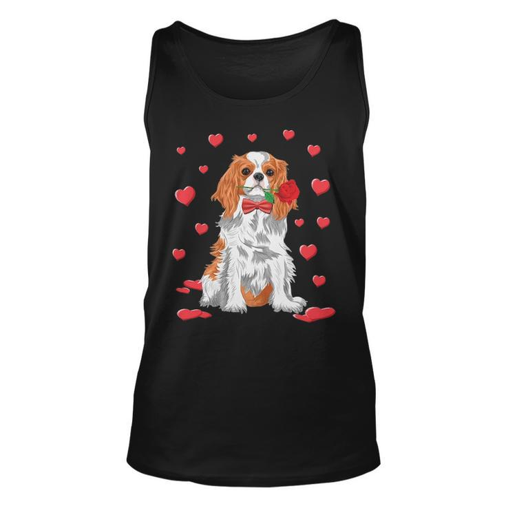Cavalier King Charles Spaniel Valentines Day Dog Lover Tank Top