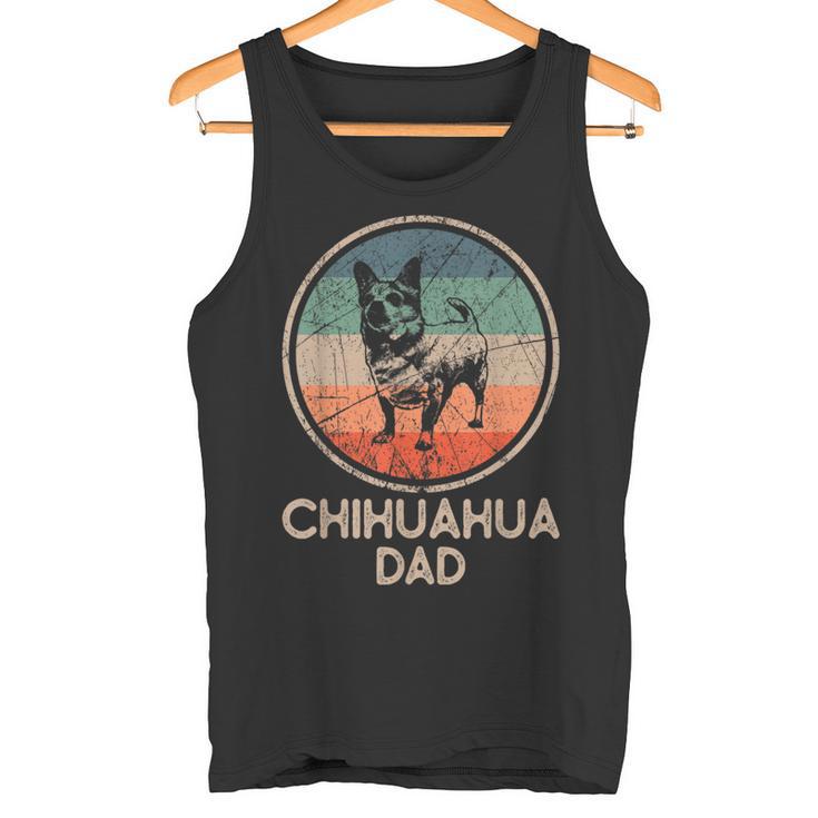 Chihuahua Dog -Intage Dad Chihuahua Dad S Tank Top