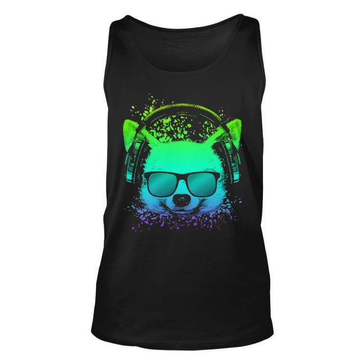 Chihuahuas Dj For Raverstechno Psychedelic Chihuahua Tank Top